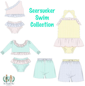 Seersucker Swimwear