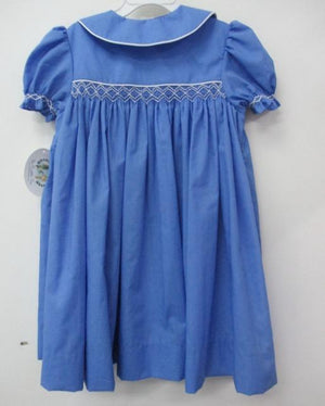 Girls Short Sleeve Dress from the Blue Collection