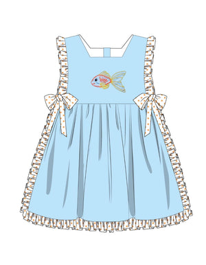 Girls Dress from the Goldfish Collection