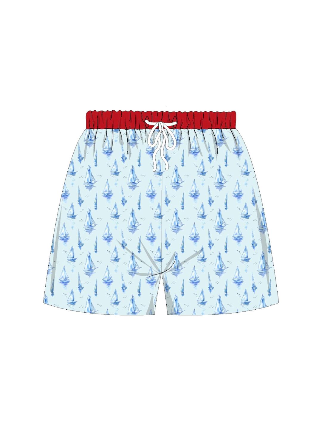 Boys Swim Shorts from the Boats Swimwear Collection