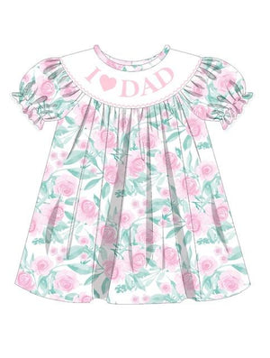 Girls Smocked Dress from the Fathers Day Collection