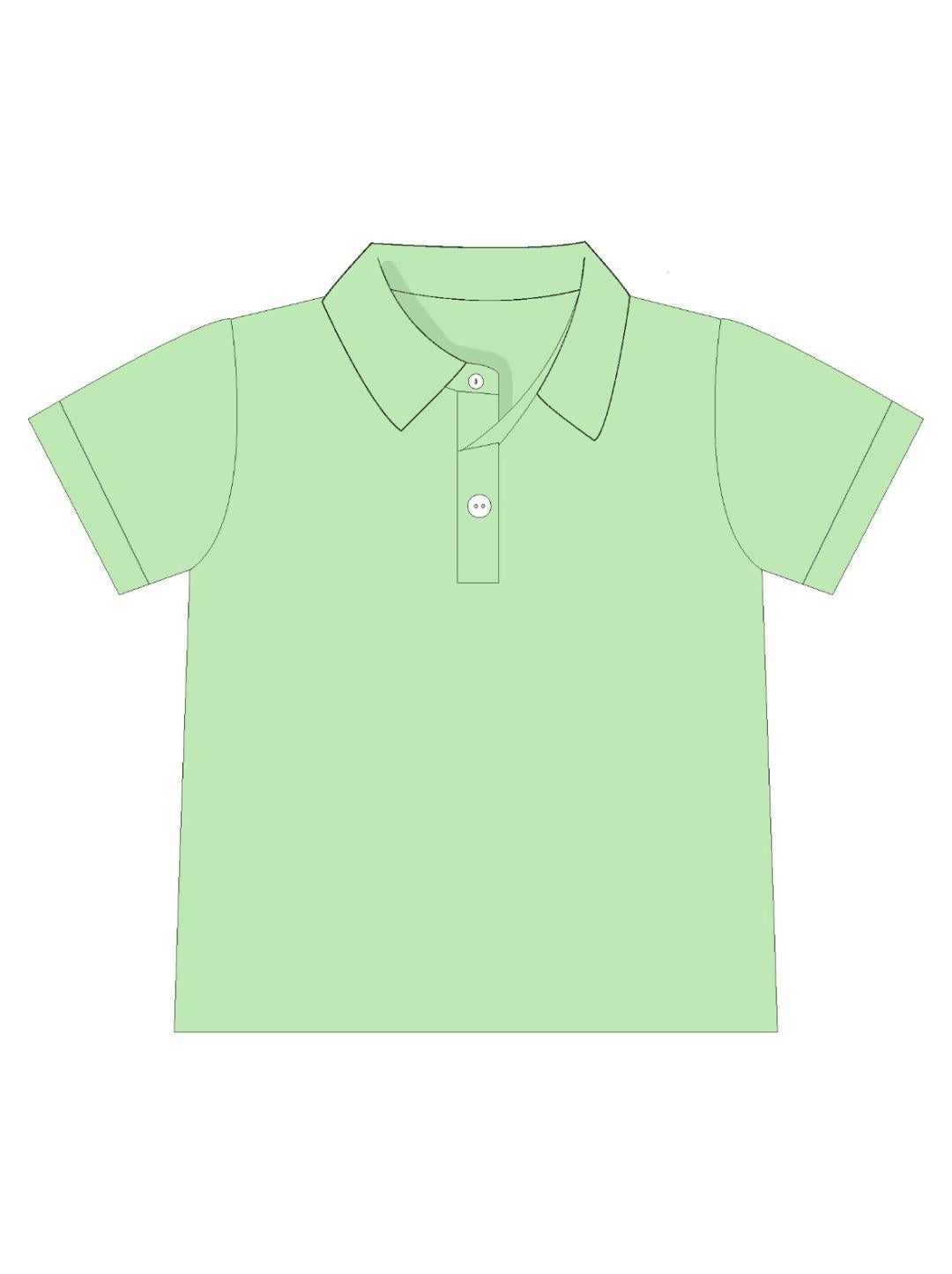 Green Short Sleeve Polo Shirt from The Polo Collection