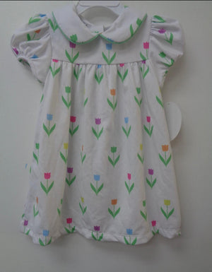 Girl Float Dress from The Tulips and Gingham Collection