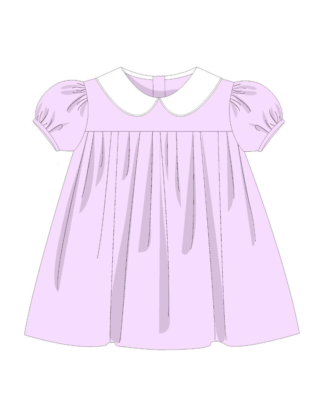 Short Sleeve Float Dress from The Lavender Collection