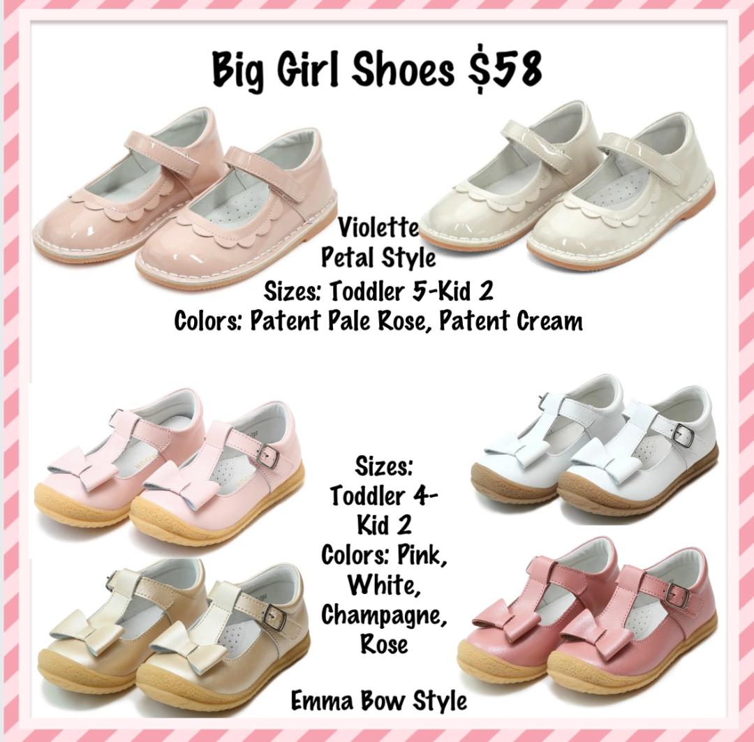 Big Girl Shoes - Style Emma Bow