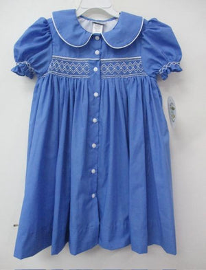 Girls Short Sleeve Dress from the Blue Collection