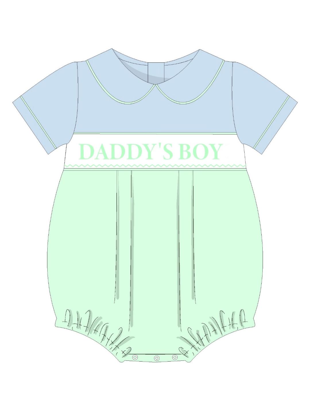 Boys SunSuit from the Fathers Day Collection